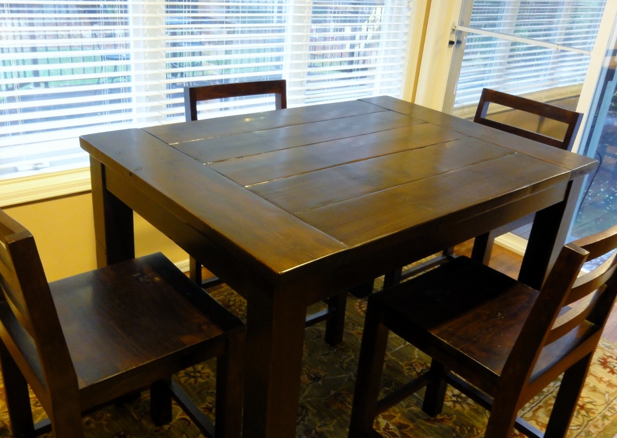 Ana White  Tryde Counterheight Kitchen Table  DIY Projects