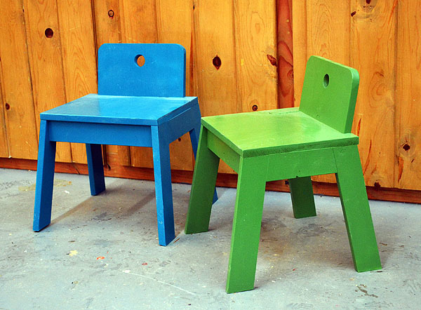 diy modern kids chairs