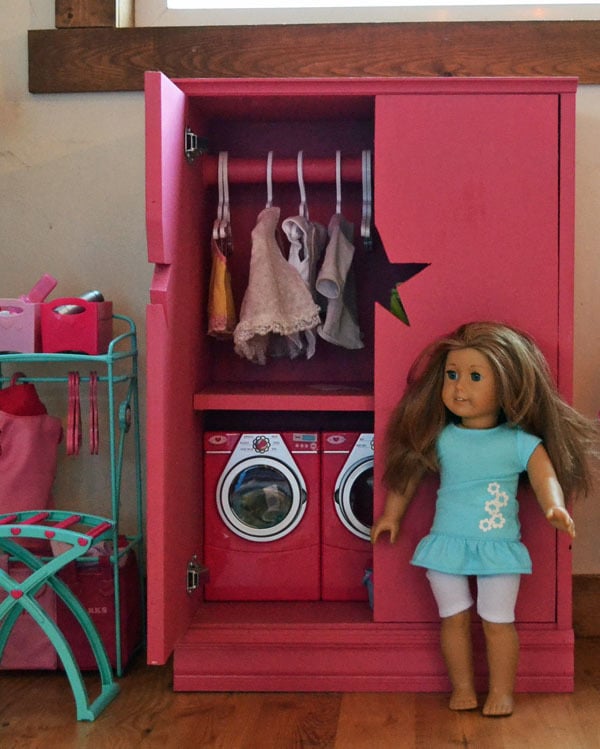 Star Doll Closet For American Girl Or 18 Ana White - How To Make Diy American Girl Doll Clothes