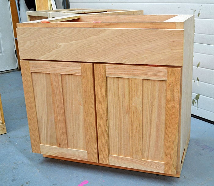 DIY 27in Sink Base Cabinet Carcass (Frameless) 