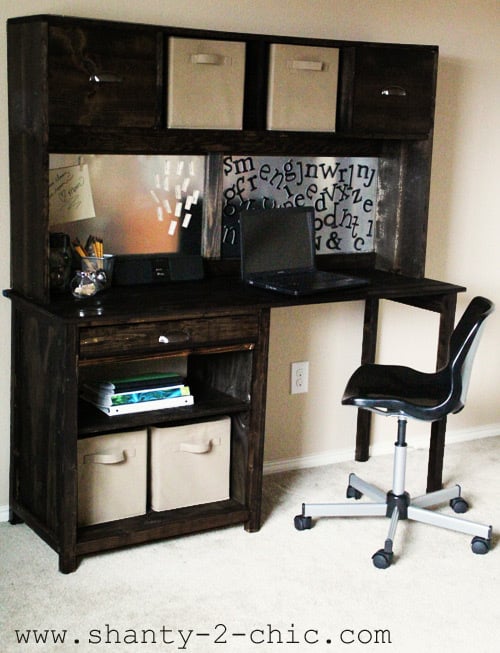 Channing Desk Hutch Ana White