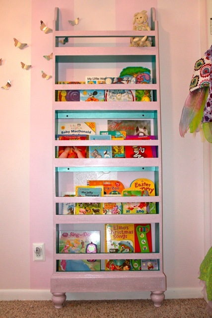 girly bookshelf