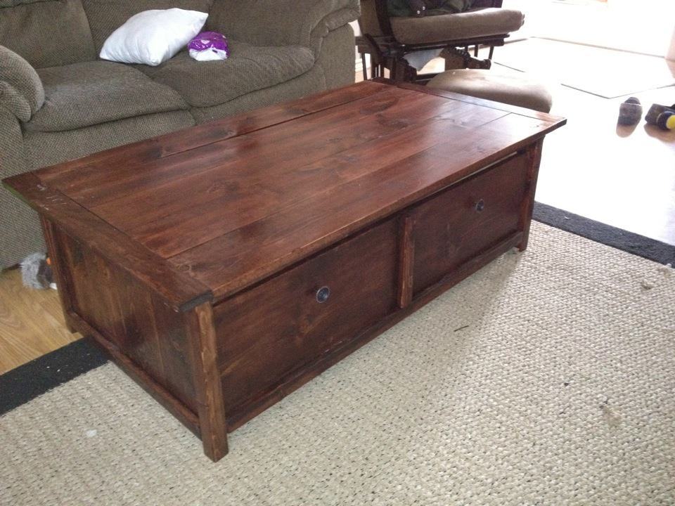 coffee table toy box