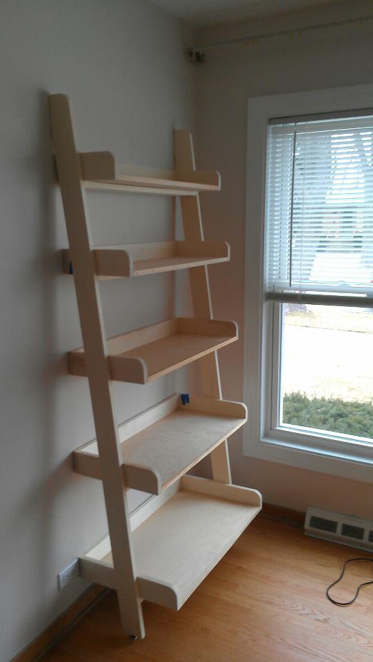 Pottery barn shop ladder shelf