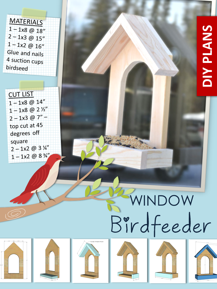 Window bird feeder discount