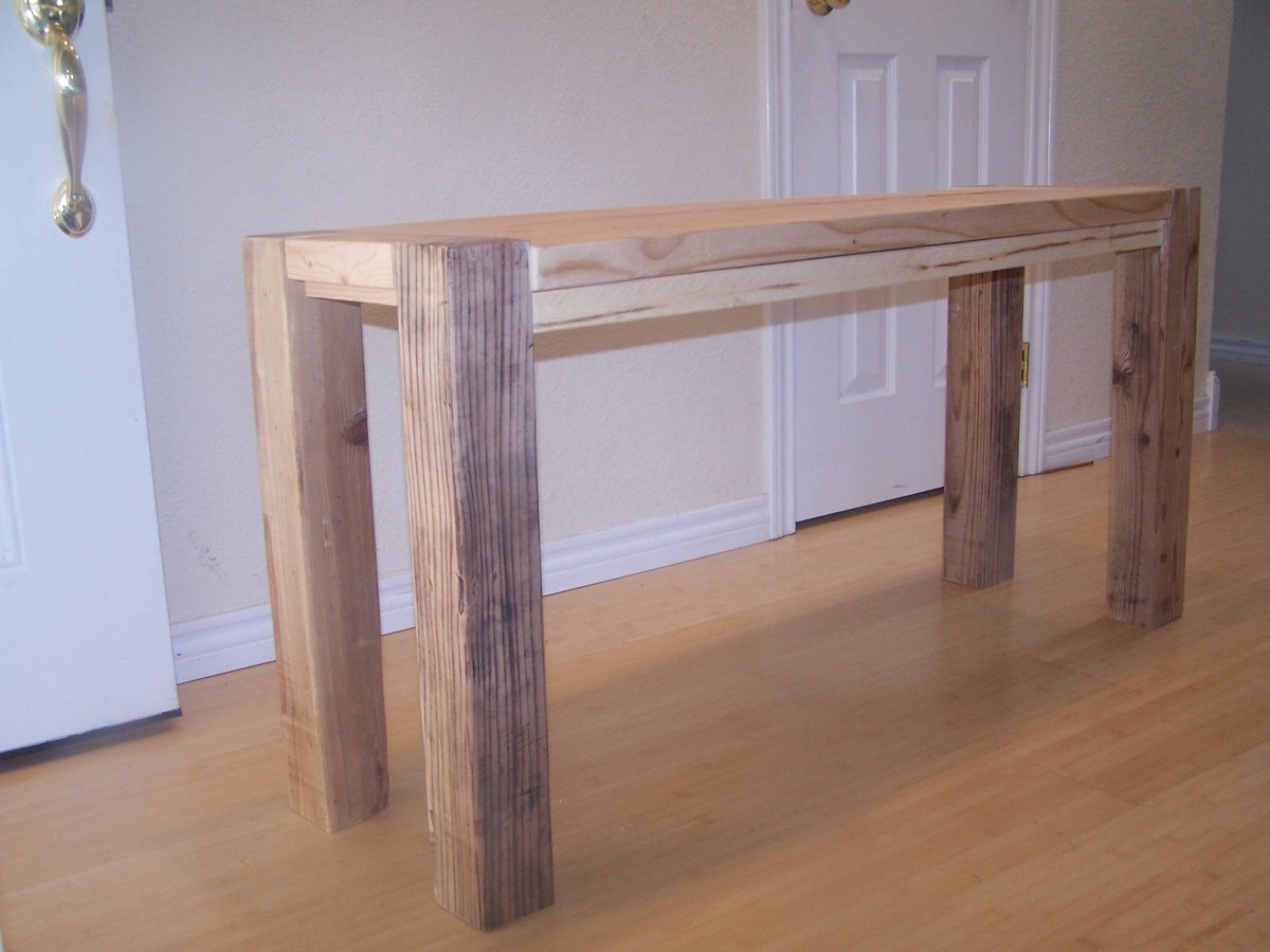 Ana White Big Ur Counter height bench - DIY Projects