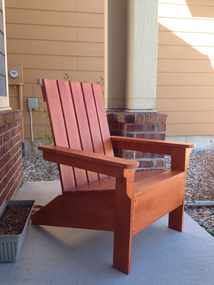 Simple Adirondack Chair Ana White