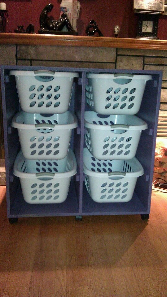 Laundry Basket Dresser Ana White, Laundry Basket Dresser Dimensions