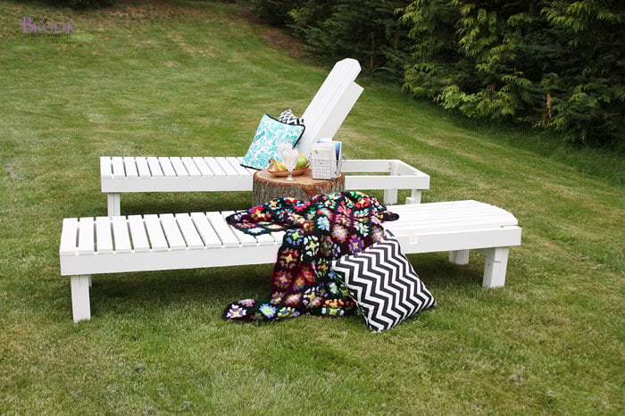 Favorite Wood Chaise Lounges | Ana White