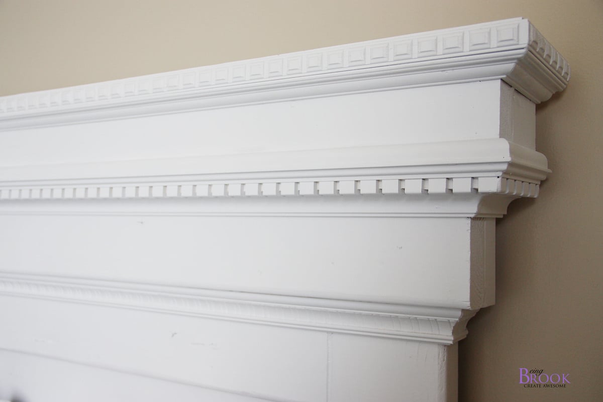 diy fancy moulding headboard pottery barn