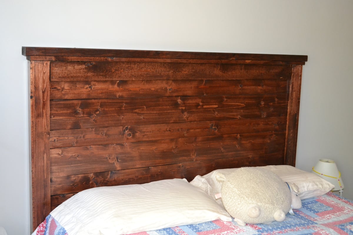 Farmhouse Headboard Ana White