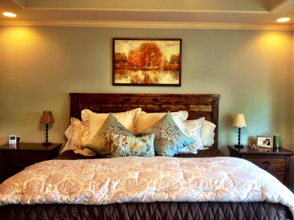 Distressed Wood Headboard Ana White