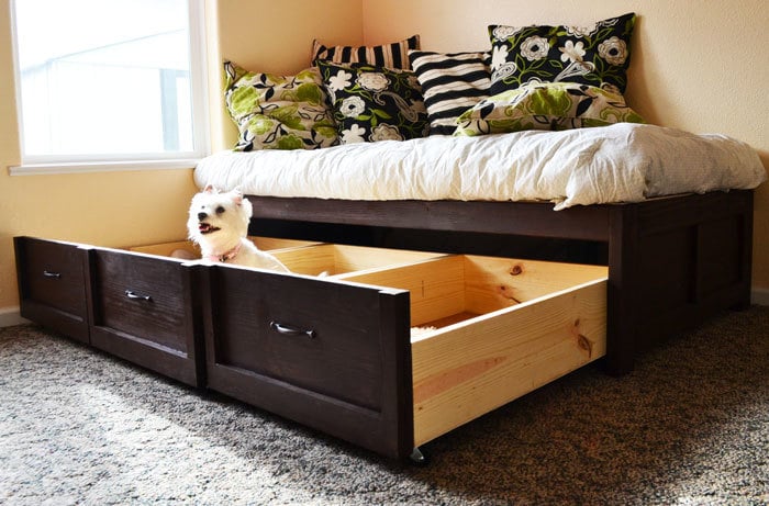 Daybed With Storage Trundle Drawers, Twin Daybed With Trundle And Storage Drawers