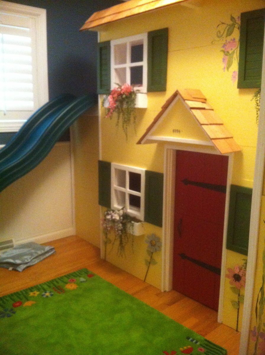 Ana White playhouse loft bed DIY Projects