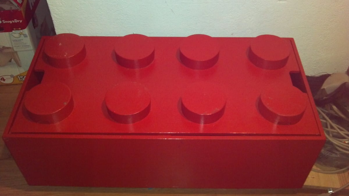 Lego Toy Box, Lego Table, Lego, Giant Lego, Duplo