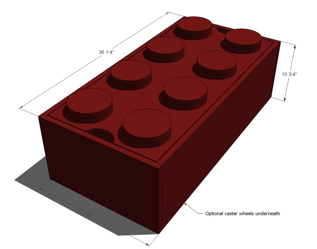  lego toy box