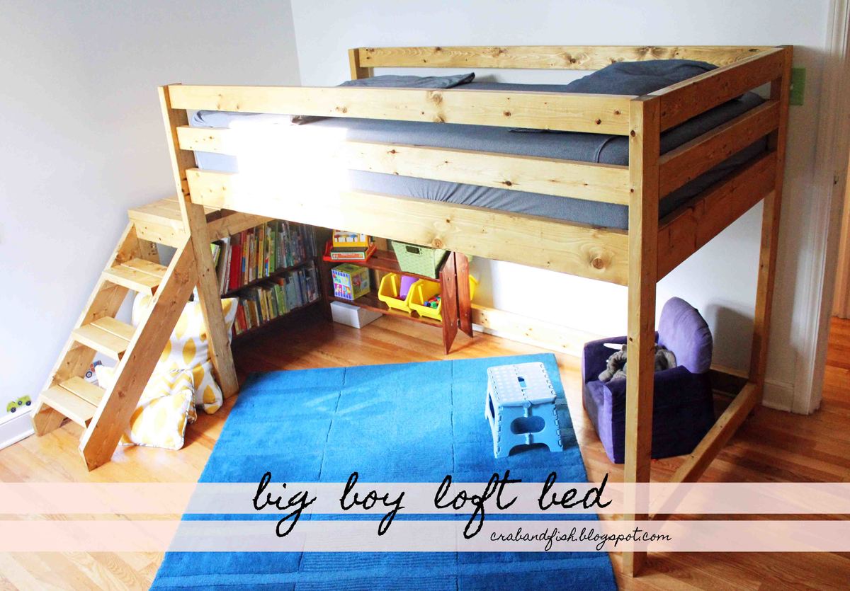 big loft bed