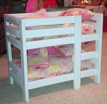 Ana white store doll bunk bed