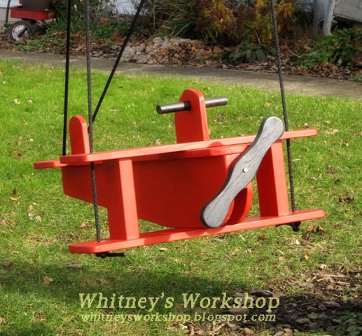 Child's Airplane Swing