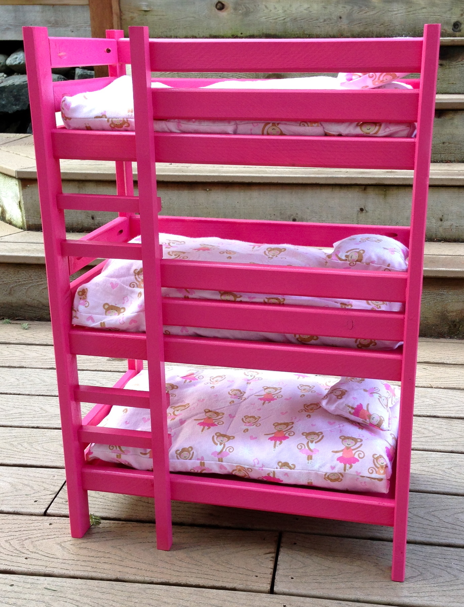 Triple Doll Bunk Bed Ana White