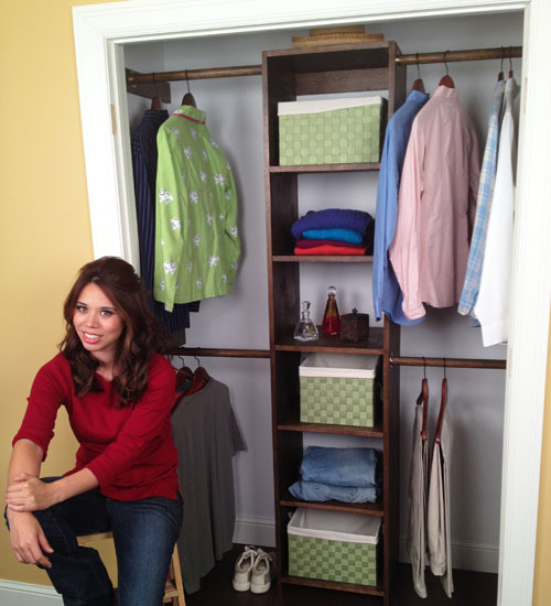 Closet Organizer from One Sheet of Plywood