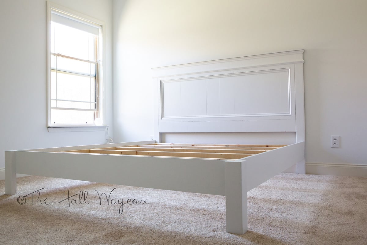 Ana White | King Size Fancy Farmhouse Bed - DIY Projects