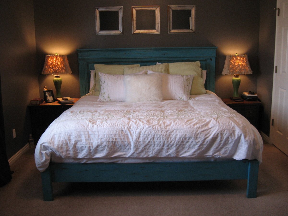 King Size Fancy Farmhouse Bed.