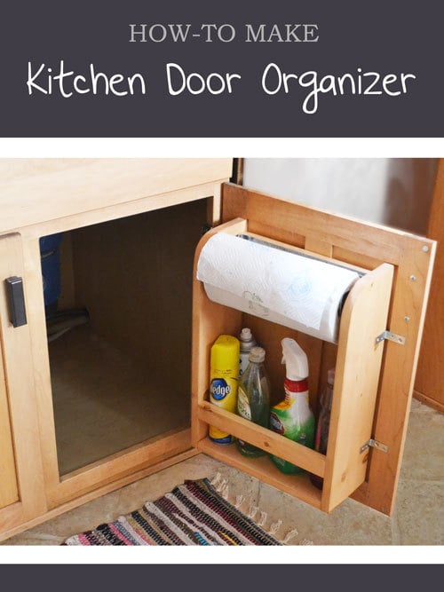 Kitchen Cabinet Towel Holder / Adhesive Paper Towel Holder Under