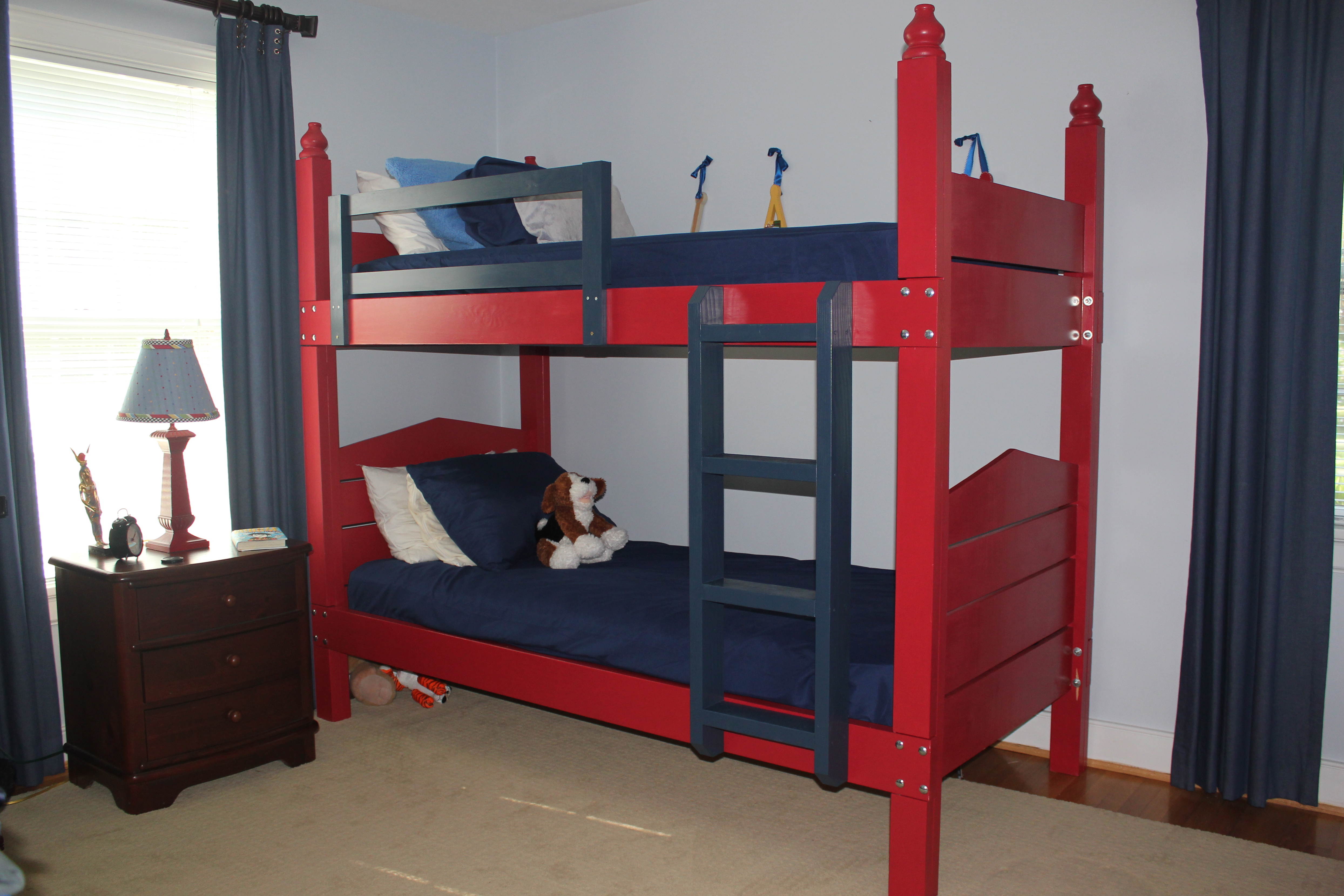 Bunk Beds With A Maine Cottage Twist, Maine Bunk Beds