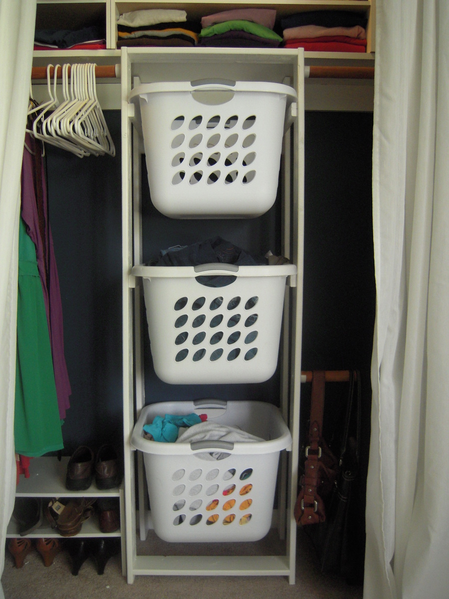 His Hers Closet Laundry Basket Dressers Ana White