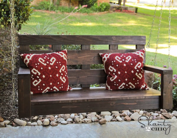 porch swing plans