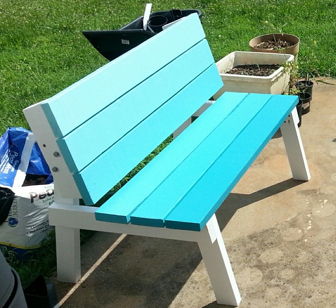 Convertible picnic table | Ana White