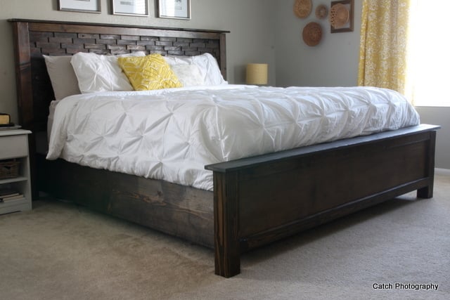 beautiful diy bed frame