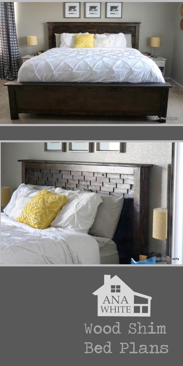 beautiful diy bed frame