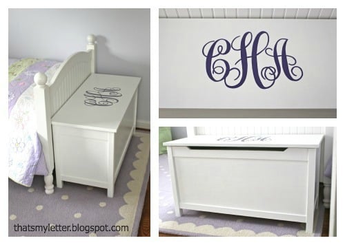 pottery barn toy chest white