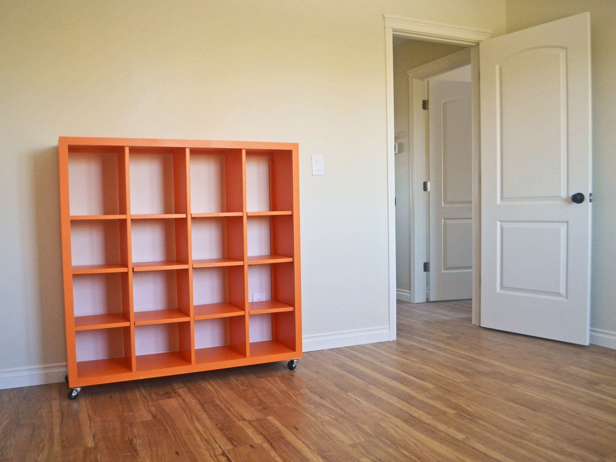 4x4 Rolling Cube Shelf - Adjustable Shelves Ana White 4x4 Rolling Cube Shelf - Adjustable Shelves Ana White