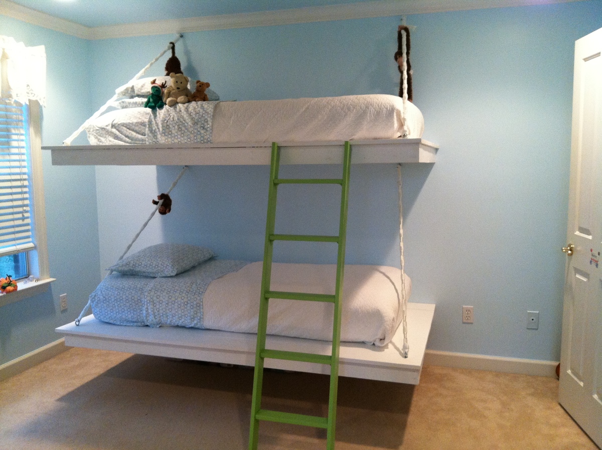 hanging bunk beds