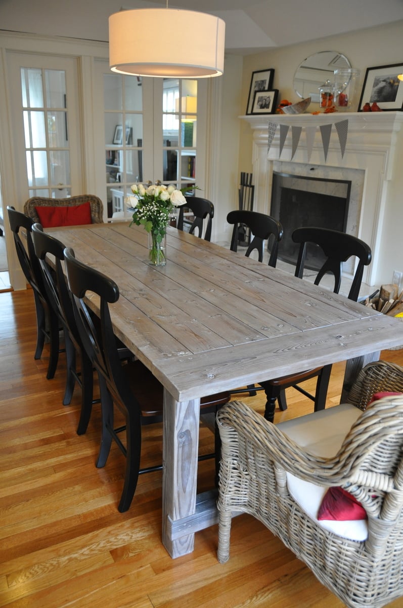 Farmhouse Table With Extensions Ana White Farmhouse Table With Extensions Ana White