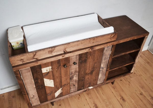 Baby Changing Table Topper Ana White