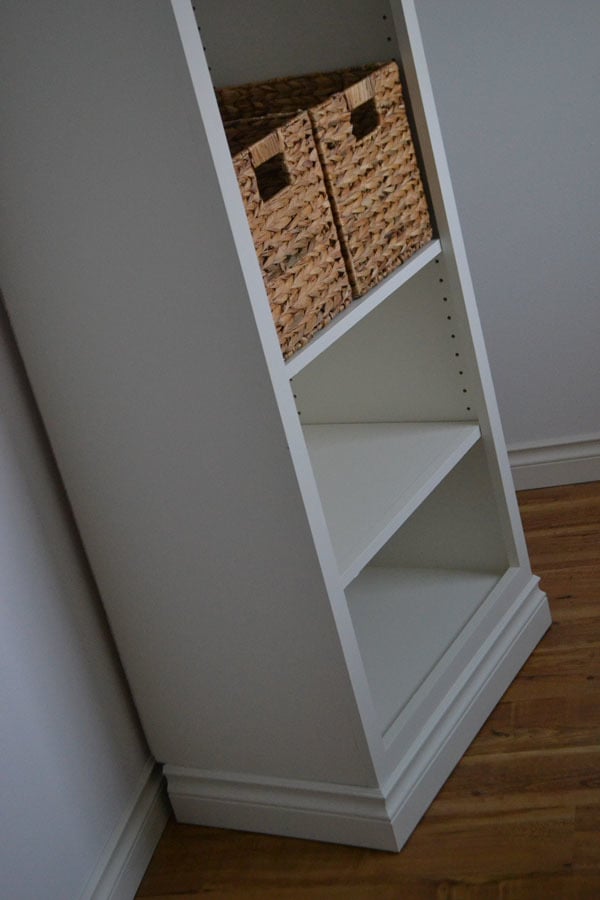 diy closet tower