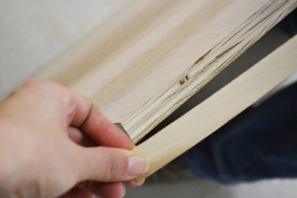 PERFECT Edge Banding Every time Great For Floating Shelves - Quick and  Easy