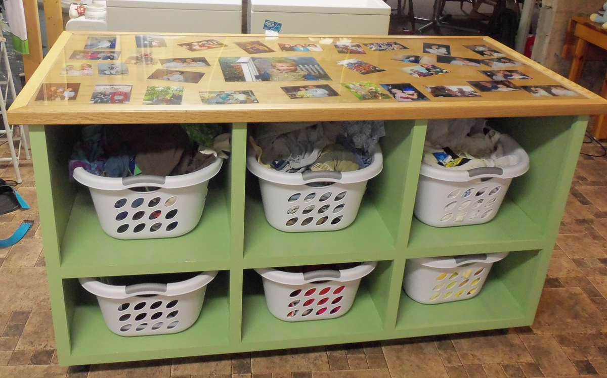 Laundry Basket Dresser With Picture Top Ana White