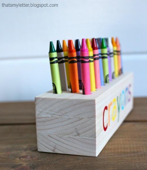 diy crayon holder