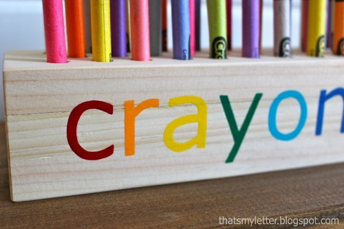 diy crayon holder