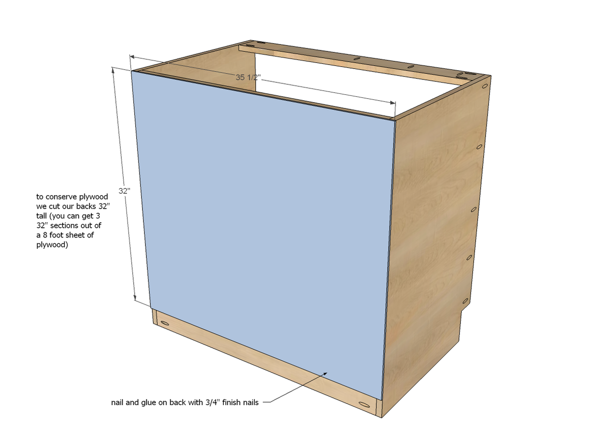 36 Sink Base Kitchen Cabinet - Momplex Vanilla Kitchen