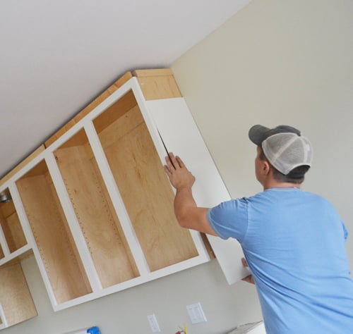 Finishing Details On Kitchen Cabinets Ana White