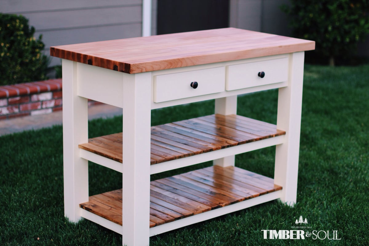 Butcher Block Kitchen Island Ana White Butcher Block Kitchen Island Ana White