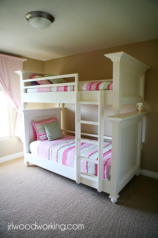 Raised shop twin bed