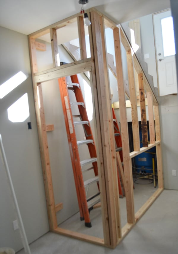 Building A Closet Under The Stairs, How To Build A Closet In The Basement