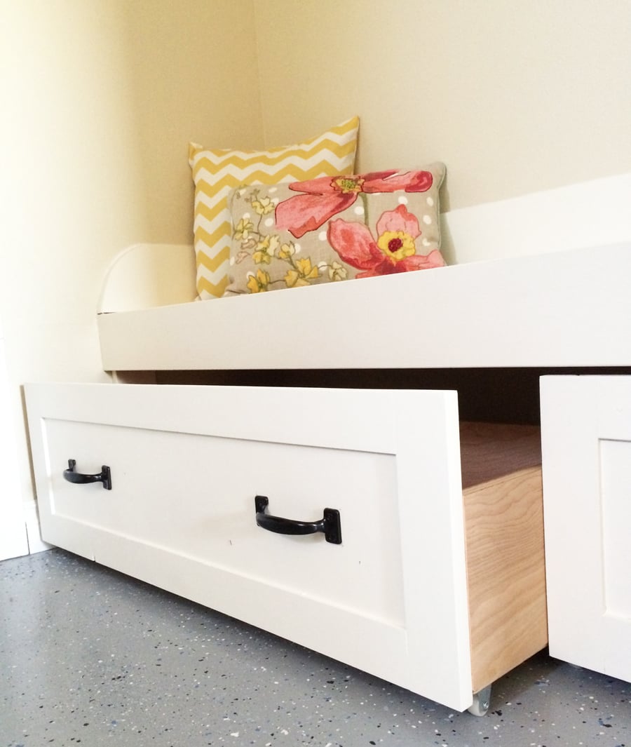 trundle drawer mudroom